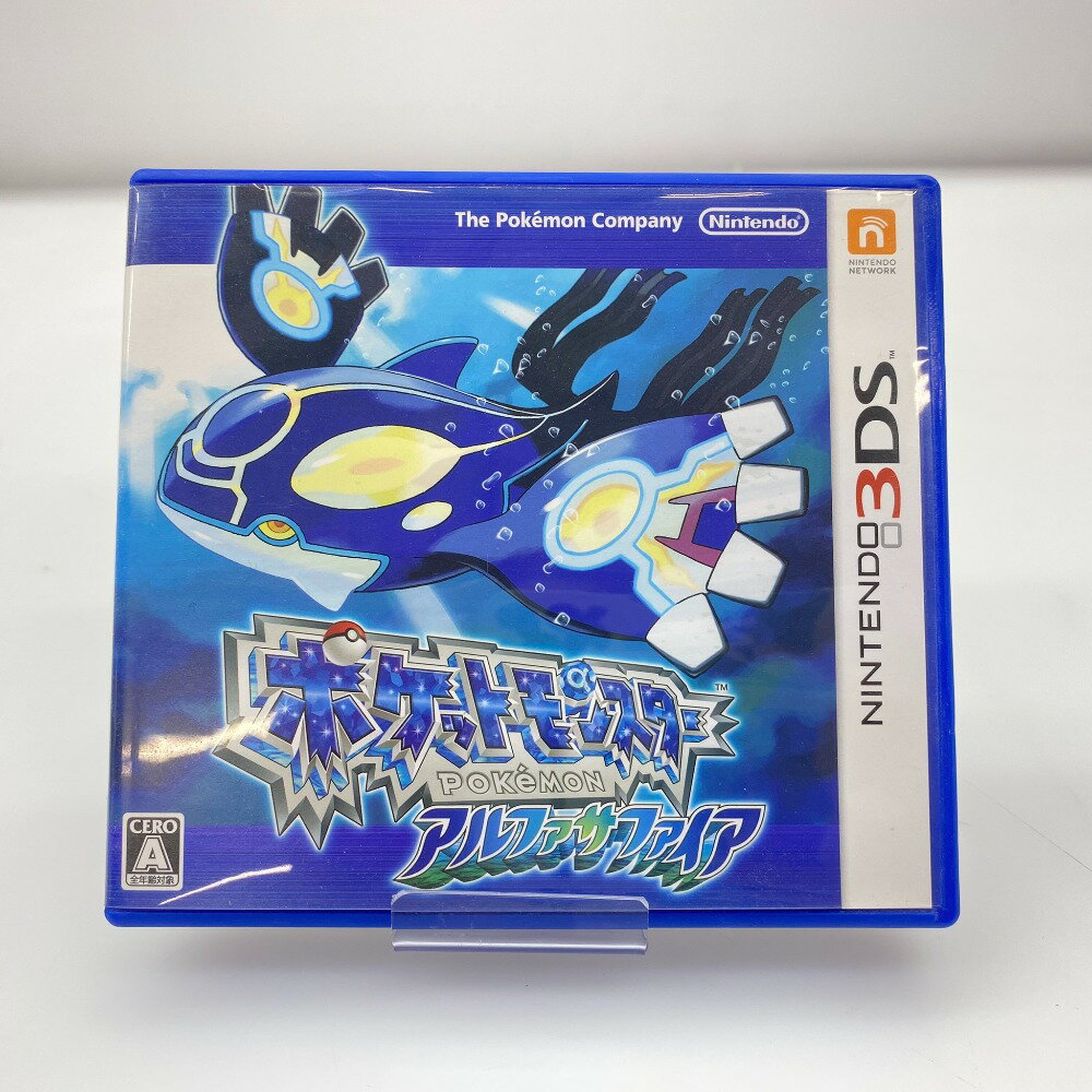 【中古】 ポケットモンスター アルファサファイア Nintendo 3DS・2DS ゲームソフト LNA-CTR-ECLJ-JP 05w15838 【館林店】