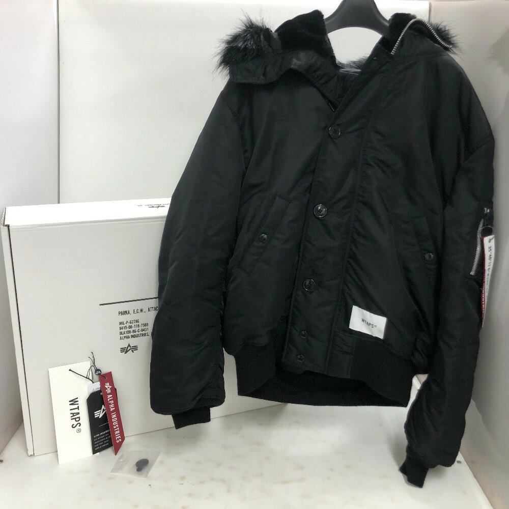 【K I】ALPHA N-2B フライトジャケット Lサイズ ブラック 黒 ALPHA アルファ MADE IN USA N-2B フライトジャケット BLACK