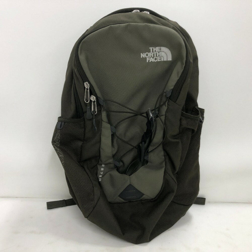 【中古】 THE NORTH FACE ザ・ノース・フェイス JESTER バックパック カーキグリーン インドネシア製 ..