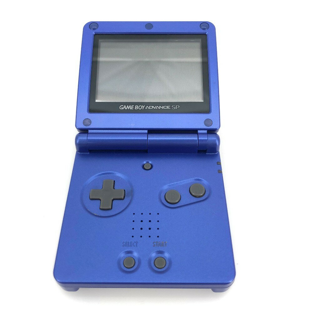 【中古】 【GBASP】北米版 ゲームボーイアドバンスSP 本体のみ アズライトブルー ＊動作確認済み＊ ゲームハード 05w15777T 【館林店】