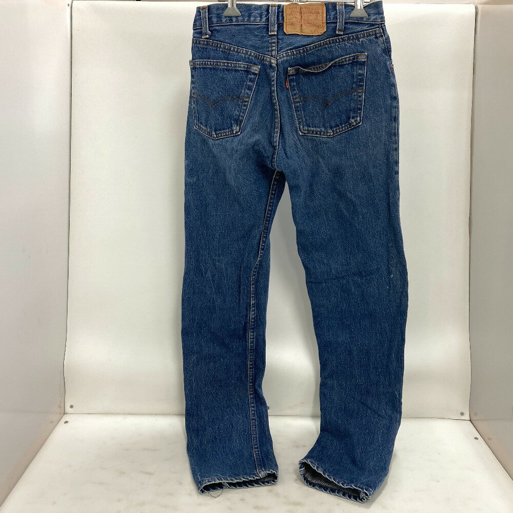 【中古】 リーバイス Levi's 90’s 501デニムパンツ ボタンフライ インディゴブルー サイズ30 USA製 メンズ ボタン裏刻印515 デニムパンツ コットン 02w20083 【牛久店】
