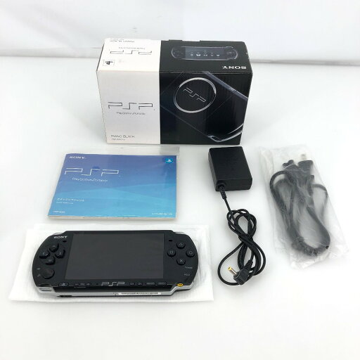 【中古】 【超美品 PSP】PlayStationポータブル 3000 本体 箱あり ピアノブラック メモリースティック8GB *動作確認済み* 05w15788T 【館林店】