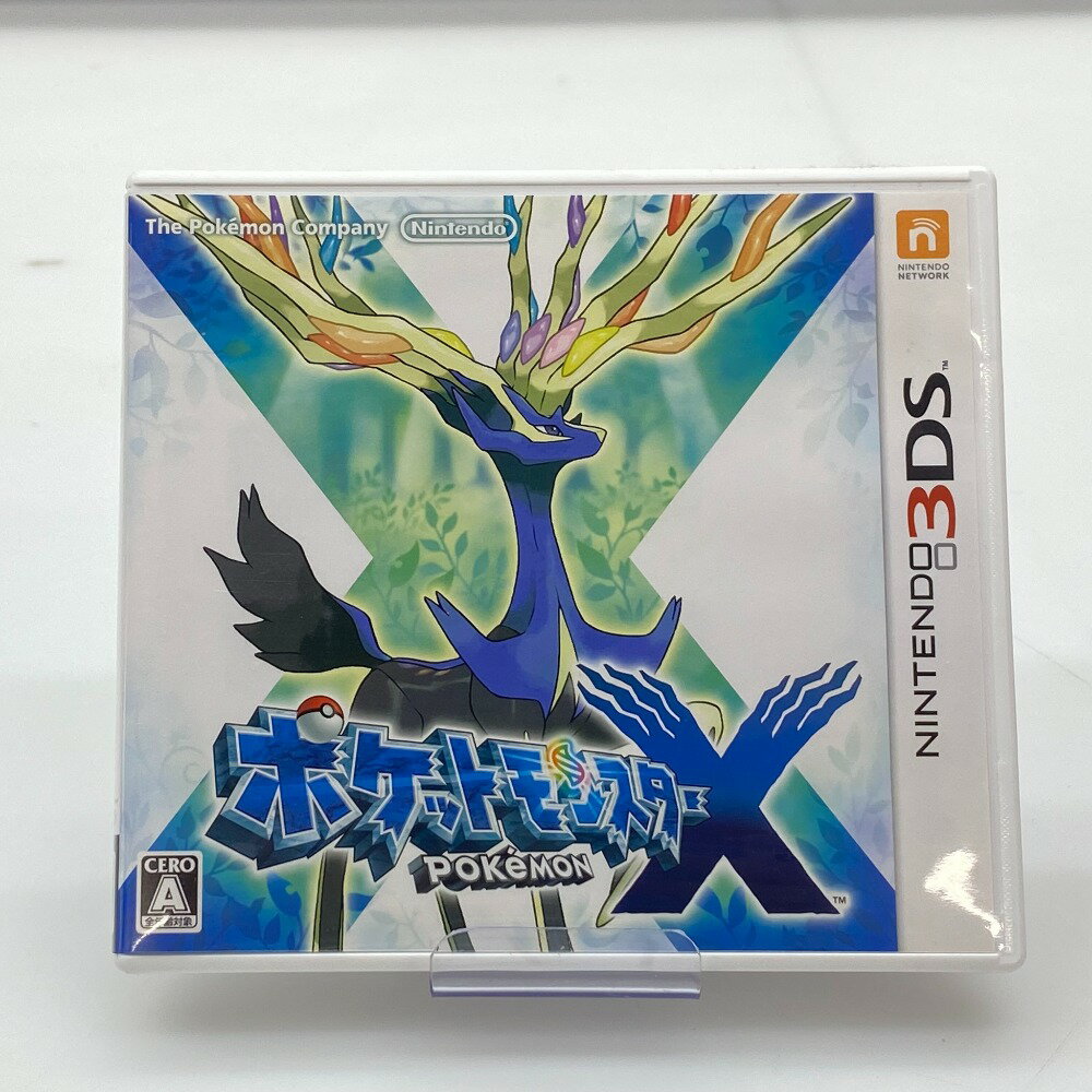 【中古】 (株)ポケモン ポケットモンスター X Nintendo 3DS・2DS ゲームソフト LNA-CTR-EKJJ-JPN 05w16267 【館林店】
