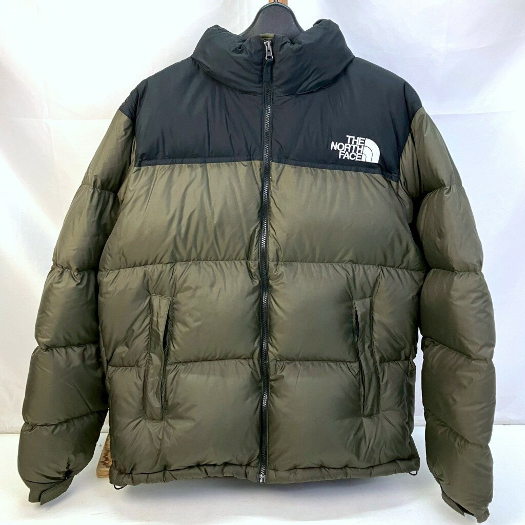 【中古】 ザ・ノースフェイス THE NORTH FACE ヌプシジャケット ND92335 カーキ サ...