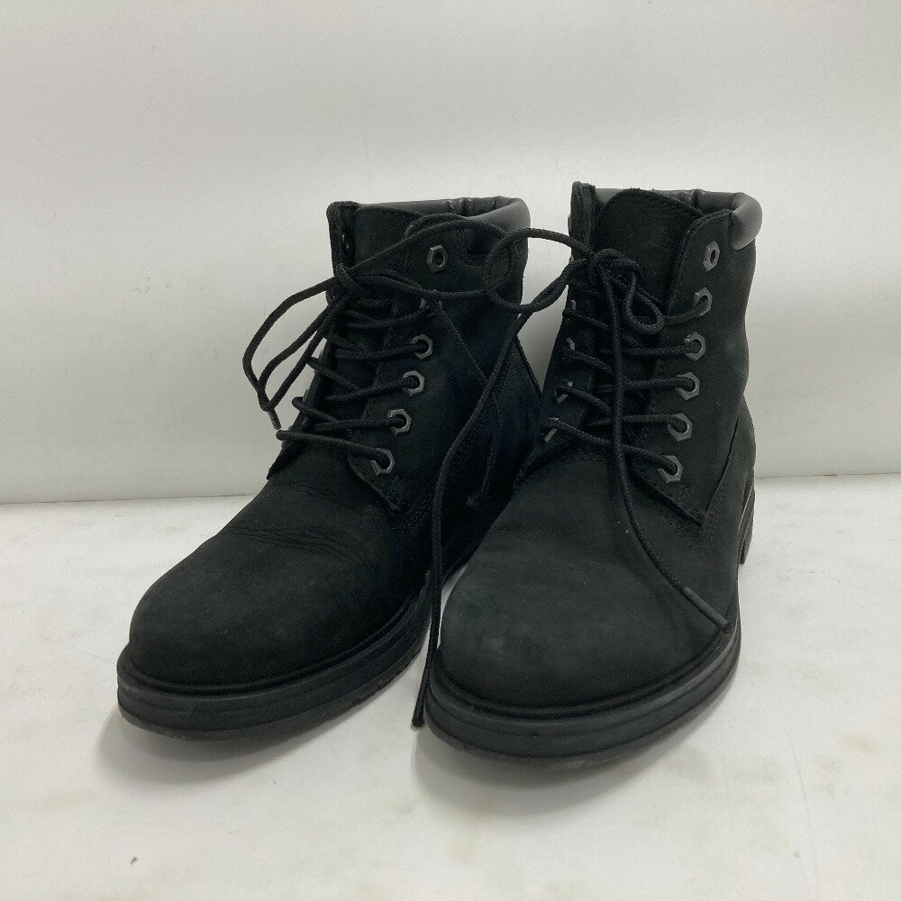 【中古】 ティンバーランド Timberland 6インチ BASIC BOOT ブラック 黒 22.5cm ポルトガル製 レディー..