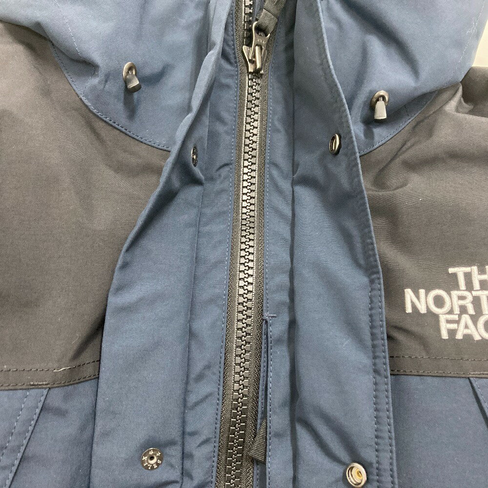 【中古】 THE NORTH FACE ザノースフェイス MOUNTAIN DOWN JACKET ネイビー サイズM ベトナム製 メンズ ダウンジャケット ナイロン ND92454 02w20885 【牛久店】