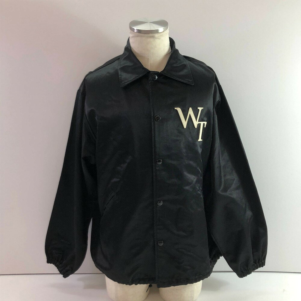 樂天商城 - 04w6432∞※【中古】 Wtaps ダブルタップス チーフ ジャケット サテン リーグ 241TQDT-JKM02 ブラック サイズ01 【八王子店】