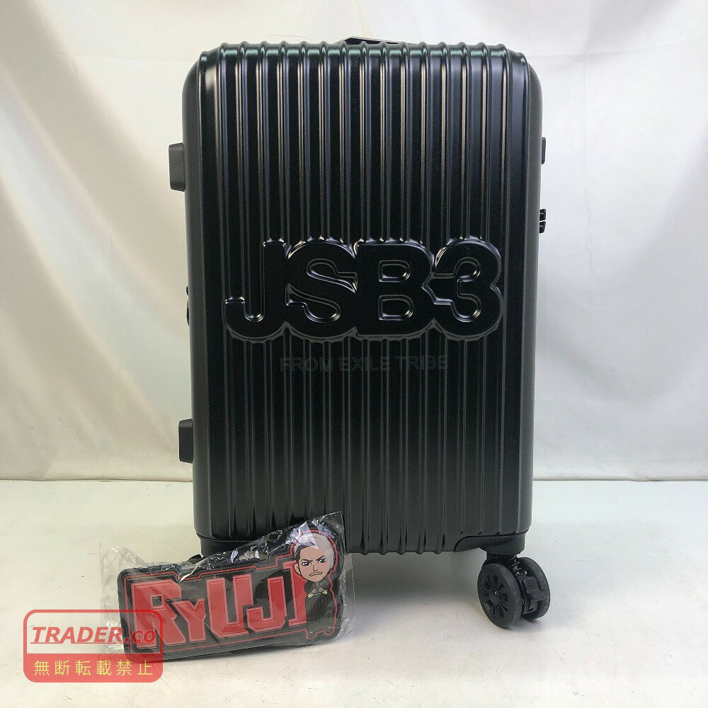 【中古】 三代目 J SOUL BROTHERS 10周年 キャリーケース スーツケース　今市隆二　ベルト付 バッグ 01w-7101 【結城店】