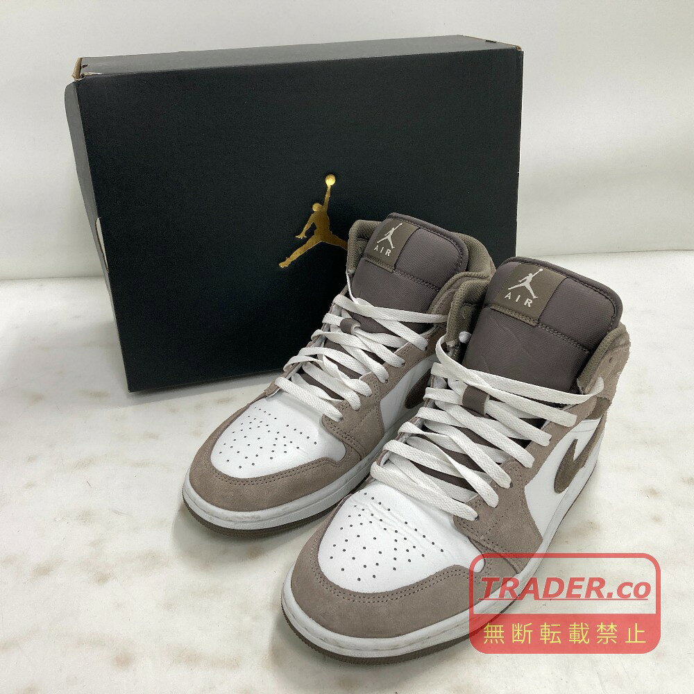 ナイキ NIKE AIR JORDAN 1 MID ブラウン 27.5cm ベトナム製 メンズ 箱あり スニーカー DQ8426-003 02w27602