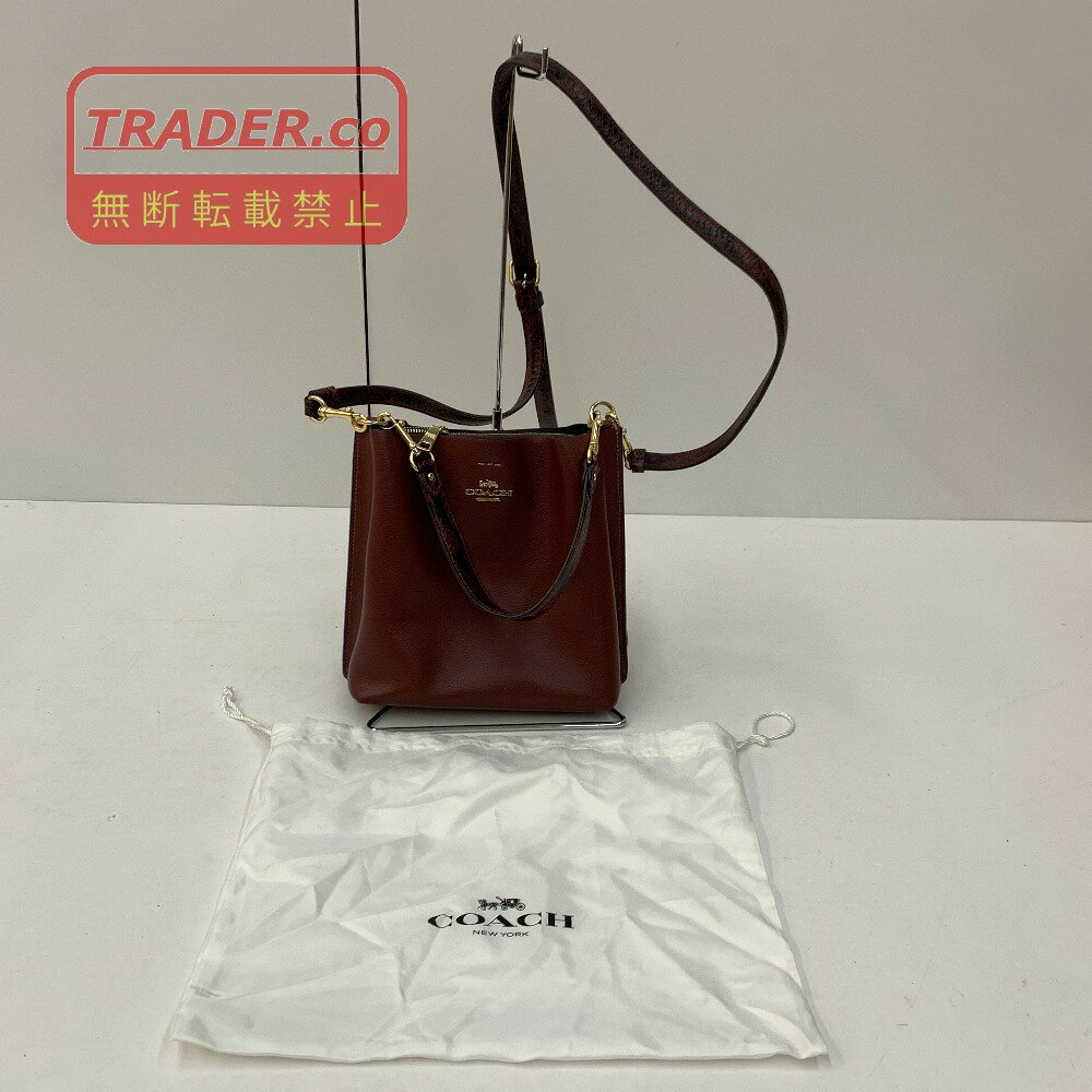 coach 15447 2way バッグ ワンショルダーバッグ ライトブラウン