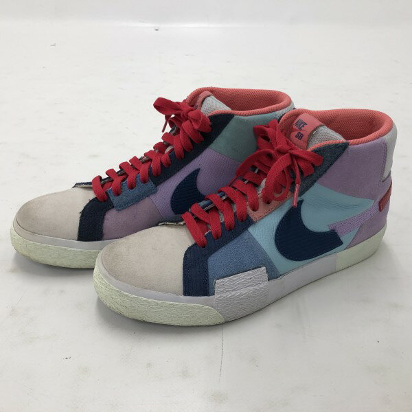 【中古】 NIKE (ナイキ) SB ZOOM BLAZER MID PRM スケートボーディング ズーム ブレーザー ミッド プレミアム マルチカラー メンズ スニーカー DA8854-500 27.5cm 箱なし 02r16374 中古品 【牛久店】