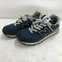 【中古】 NEW BALANCE （ニューバランス） ローカット スニーカー ML574VN メンズ 27.5cm メンズ ネイビー ホワイト 紺 白 02r16504 中古品 【牛久店】