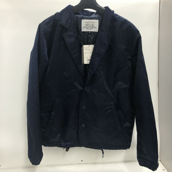 【中古】 nano universe (ナノユニバース) Majestic (マジェスティック) 別注 ナイロン コーチジャケット アウター XM23-MAJ-0009-NVY5-S 紺 ネイビー 02r16949 中古品 【牛久店】