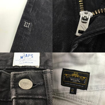 【中古】WTAPS ダブルタップス ストレートデニム　パンツ ルード ズボン サイズM 中古品 01r2333