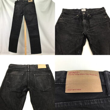 【中古】WTAPS ダブルタップス ストレートデニム　パンツ ルード ズボン サイズM 中古品 01r2333