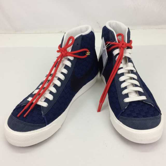 【中古】NIKE ナイキ BLAZER MID 77 SASHIKO ブレザー ミッド 77 刺し子 DD5486-492 スニーカー サイズ28cm ブルーボイド ブラッケンドブルー セイル オブシディアン 箱なし 中古品 01r2887【結城店】