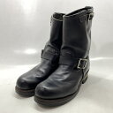 製品仕様 商品名 【中古】Redwing レッドウィング 2268 エンジニアブーツ スティールトゥ US8 UK7 USA製 箱無し 黒 靴 ブーツ 中古品 01r8555【結城店】 サイズ 筒丈23cm ヒール4cm その他 左側面、つま先キズ 右足つぶれ 外観 外観状態：「C」【外観詳細】「S」 未使用、もしくは未開封のお品物です「A」 使用品ですが、目立つ傷・汚れなどのないきれいなお品物です「B」 一般的な中古コンディションのお品物です「C」 目立つ傷・汚れなどのあるお品物です「D」 状態が著しく損なわれているお品物です 付属品 内容物は、写真にある物が全てとなります。 ご注意事項 当ストアより出品のお品物は全て中古品、現状品となりますのでご理解いただいた上でのご購入をお願いいたします。モニターの発色の具合によって実際のものと色が異なる場合がございます。店舗併売のお品物になります。店頭にて販売が成立した際はお取引をキャンセルさせていただく場合がございます。【梱包について】お品物によっては、梱包には形成した段ボール箱、USED段ボール箱などを使用する場合があります。