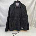 【中古】WACKO MARIA ワコマリア 23AW COACH JACKET コーチジャケット 天国東京 オールドイングリッシュ Lサイズ 黒 ブラック メンズ ルード 中古品 01r9071【結城店】