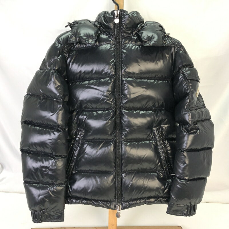 【中古】MONCLER モンクレール Maya ダウンジャケット I20911A5360068950 サイズ1 メンズ アウター ブラック 黒 01r9167 中古品【結城店】