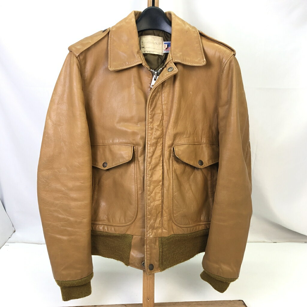 【中古】SCHOTT ショット A-2タイプ フライトジャケット メンズ アウター ブラウン サイズ38 01r8987 中古品【結城店】