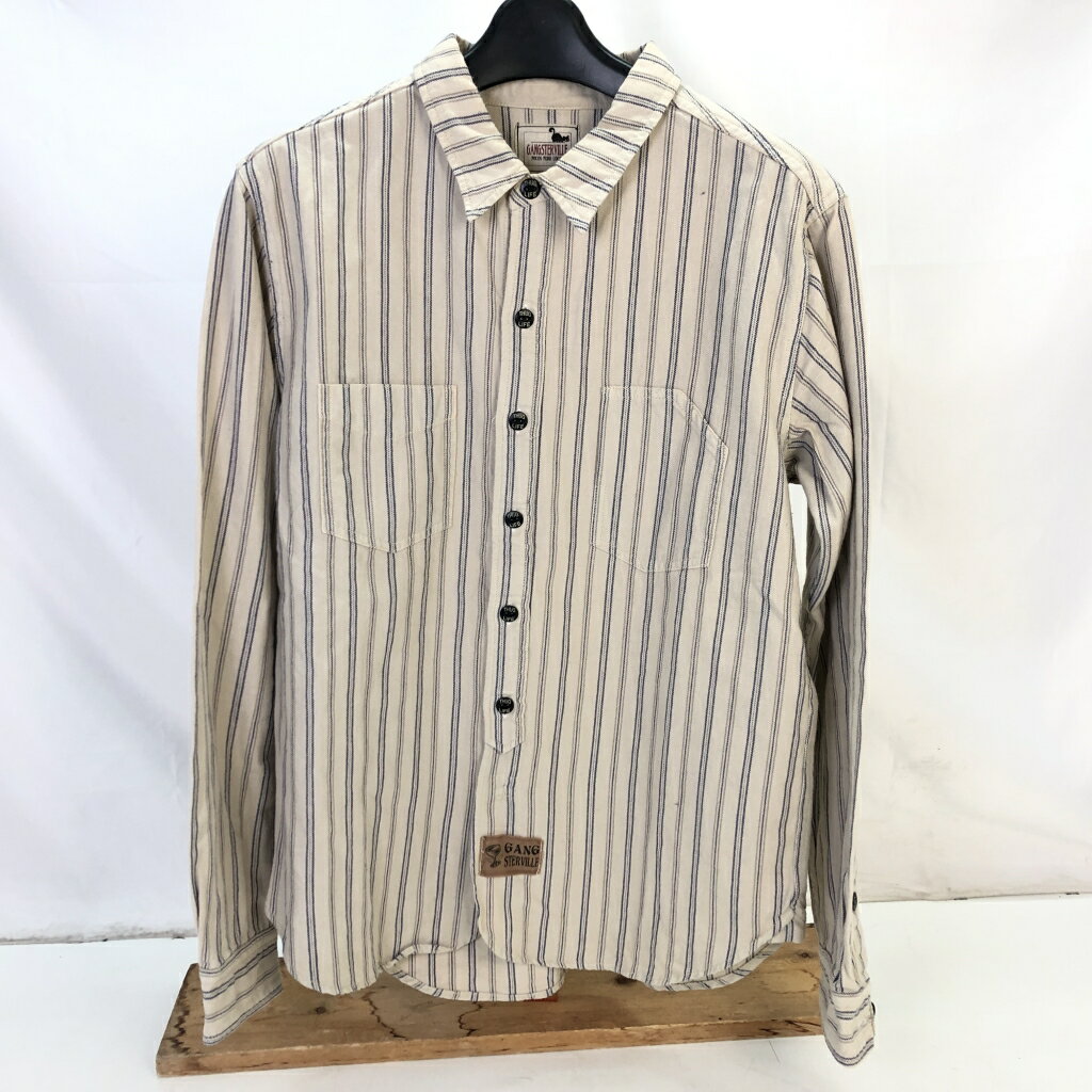 再入荷！】 ギャングスタービル ポロシャツ ストライプ トップス