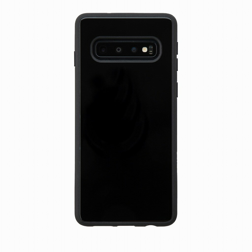 【処分特価】Galaxy S10 SC-03L用ケースSC-03L ガラスハイブリッドケース／ミラーブラック【中古スマホ・タブレットのトラディア】39ショップ タイムセール実施中スマートフォン ケース