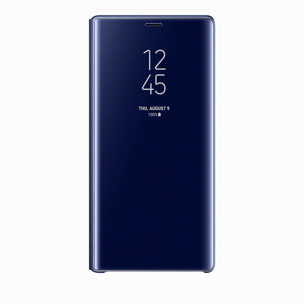 【処分特価】Galaxy Note9 SC-01L用ケースGalaxy Note9 CLEAR VIEW COVER B／ブルー【中古スマホ・タブレットのトラディア】39ショップ タイムセール実施中スマートフォン ケース