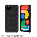 【未使用品】COACH Slim Wrap Case for Google Pixel 5a (5G) Signature C Black Pixel5a用ケース 未使用品、パッケージに傷みあり【当店一週間保証】