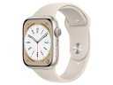 【中古】(良品) Apple Watch Series 8 cellularモデル 41mm ステンレスケース スポーツバンド FNJC3ZP/A【安心保証90日】AppleWatch8 本体 アップルウォッチ(2)
