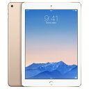 【中古】(並品) SoftBank Apple iPad Air 第2世代 Wi-Fi Cellular 16GB ゴールド MH1C2J/A【安心保証90日/赤ロム永久保証】iPadAir2 本体 アイパッド タブレット