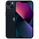 【中古】(美品)〈SIMフリー〉Apple iPhone 13 128GB ミッドナイト MLNC3J/A バッテリー90%以上【安心保証90日/赤ロム永久保証】iPhone13 本体 アイフォーン アイフォン スマホ