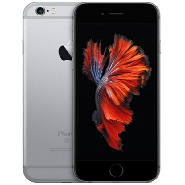 【中古】(並品)〈SIMフリー〉Apple iPhone 6s 64GB スペースグレイ MKQN2J/A バッテリー劣化【安心保証90日/赤ロム永久保証】iPhone6s 本体 アイフォーン アイフォン スマホ