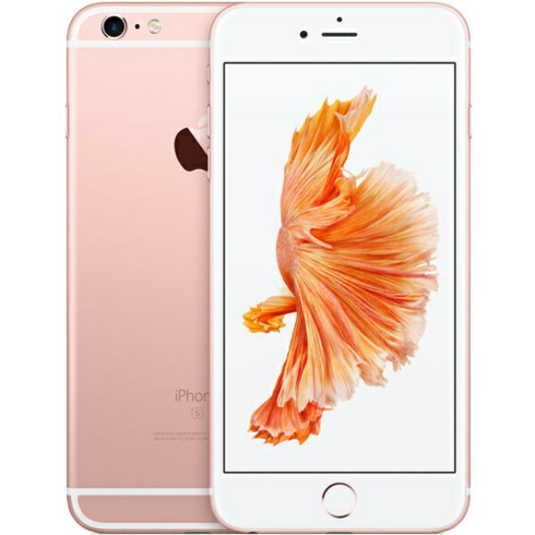 【中古】(並品)〈SIMフリー〉Apple iPhone 6s Plus 64GB ローズゴールド MKU92J/A バッテリー90％以上【安心保証90日/赤ロム永久保証】iPhone6sPlus 本体 アイフォーン アイフォン スマホ