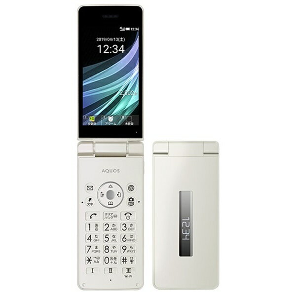 【中古】(並品) SoftBank SHARP AQUOS ケータイ3 805SH 8GB ホワイト 805SHSoftBank版【安心保証90日/赤ロム永久保証】AQUOSケータイ3 ..