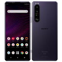 【中古】(良品)〈SIMフリー〉SONY Xperia 1 III 256GB フロストパープル SO-51B【安心保証90日/赤ロム永久保証】Xperia1I...