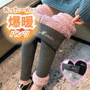 暖パン レディース 裏起毛 レギンス ウォームパンツ あったか ルームウェア 暖かい 冬用 着圧 もこもこ タイツ 極暖 黒 グレー パンツ ボア 洋服 低身長...