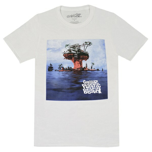 GORILLAZ ゴリラズ Plastic Beach Tシャツ