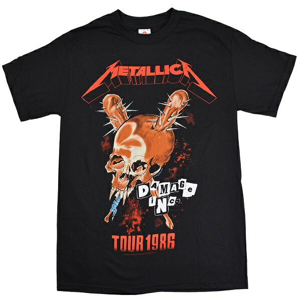 METALLICA Tour'86 Pushead Tシャツ