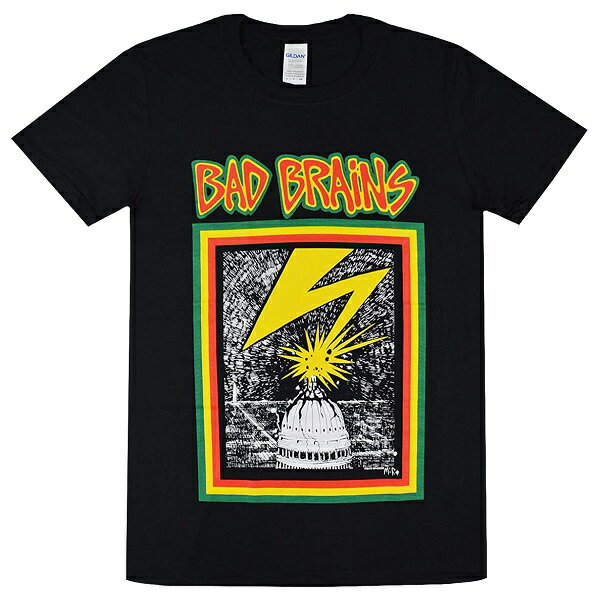 BAD BRAINS バッドブレインズ Capitol Tシャツ BLACK