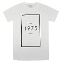 THE 1975 UiCeB[ZeBt@C Logo TVc WHITE