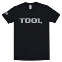 TOOL トゥール Metallic Silver Logo Tシャツ