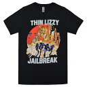 THIN LIZZY シンリジィ Jailbreak Explosion Tシャツ