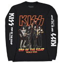 KISS キッス End Of The Road Tour ロングスリーブ Tシャツ