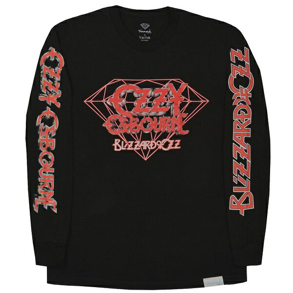 OZZY OSBOURNE × DIAMOND SUPPLY CO. オジーオズボーン × ダイヤモンドサプライ Blizzard Of Ozz ロングスリーブTシャツ