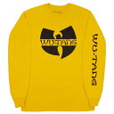 WU-TANG CLAN ウータンクラン Classic Logo ロングスリーブ Tシャツ