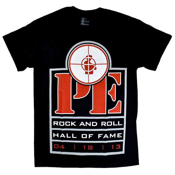 PUBLIC ENEMY Rock & Roll Hall Of Fame T