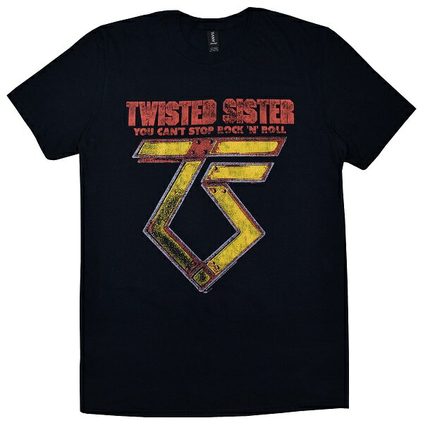TWISTED SISTER トゥイステッドシスター You Can 039 t Stop Rock 039 N 039 Roll Tシャツ