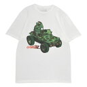 GORILLAZ ゴリラズ Green Jeep Tシャツ WHITE(4)