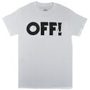 B品 OFF! オフ! Logo Tシャツ WHITE