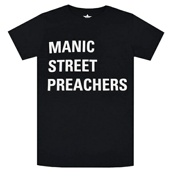 MANIC STREET PREACHERS ޥ˥åȥ꡼ȥץ꡼㡼 Block Logo T